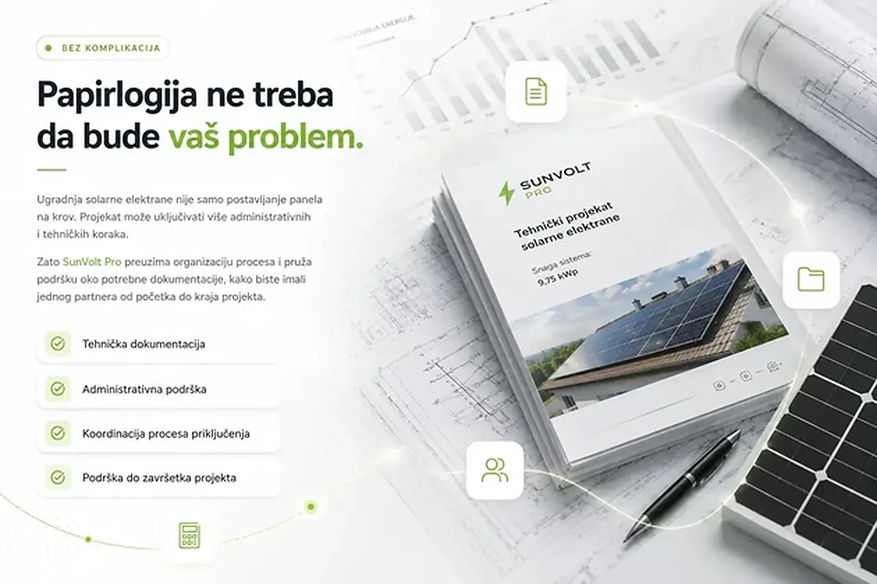 Dokumentacija i projekat solarne elektrane